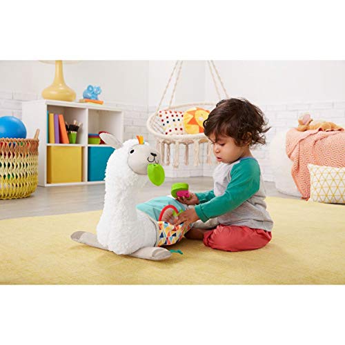 Fisher-Price Grow-With-Me Tummy Time Llama