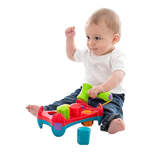 Playgro 6684339 Shape Sorting Tray for baby infant toddler children, Playgro is Encouraging Imagination with STEM/STEM for a bright future - Great start for a world of learning