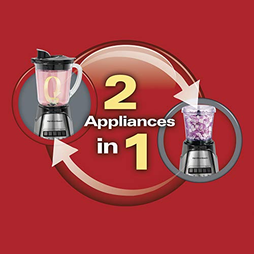 Hamilton Beach 12 Function Blender &Amp; Chopper with Mess-Free 4 Home Good