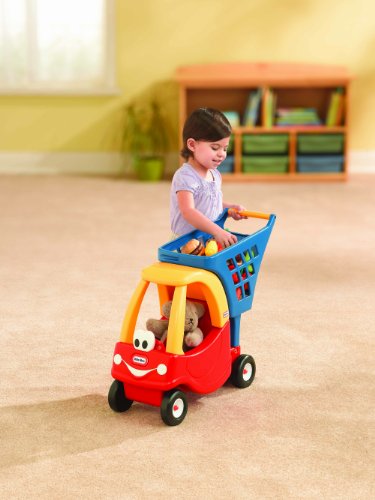 Little Tikes Cozy Shopping Cart Red/Yellow