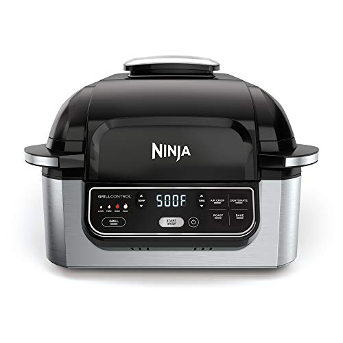 Ninja Foodi Indoor Grill with Integrated Smart Probe and Cyclonic Technology