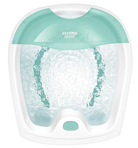 Sharper Image Whirlpool Foot Bath Spa- Aqua