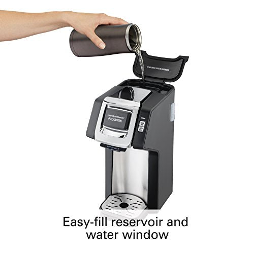Hamilton Beach FlexBrew Single-Serve Coffee Maker for K-Cups and Ground Coffee with Adjustable Brew Strength (49979)