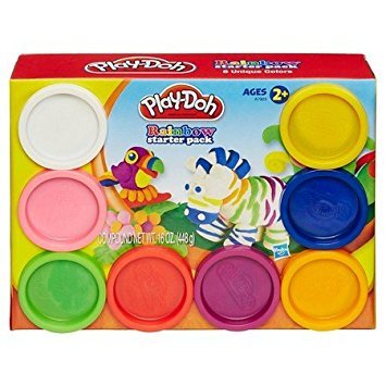 Play-Doh Burger Barbecue Play Set + Play-Doh Rainbow Starter Pack Bundle