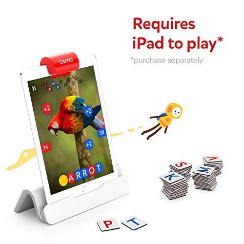 Osmo - Genius Starter Kit for iPad + Family Game Night - 7 Hands-On Learning Games for Spelling