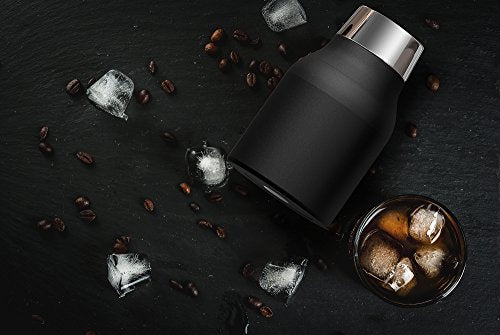Asobu Coldbrew Portable Cold Brew Coffee Maker with a Vacuum Insulated 40oz Stainless Steel 18/8 Carafe Bpa Free
