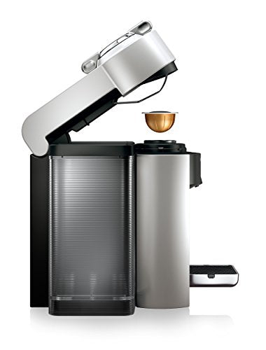 Nespresso Vertuo Coffee and Espresso Machine by De'Longhi - Silver