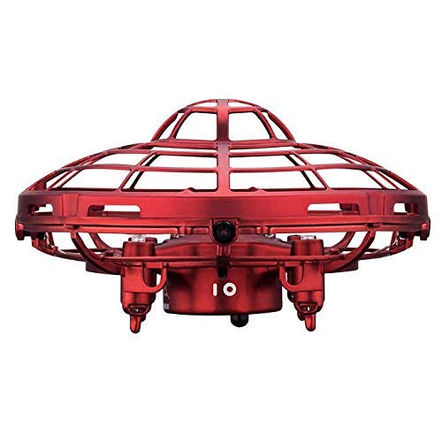 Hover Star Motion Controlled Drone | Mini Copter | Hand Commands | Rechargeable (Red)