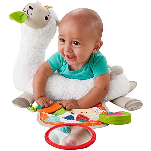 Fisher-Price Grow-With-Me Tummy Time Llama