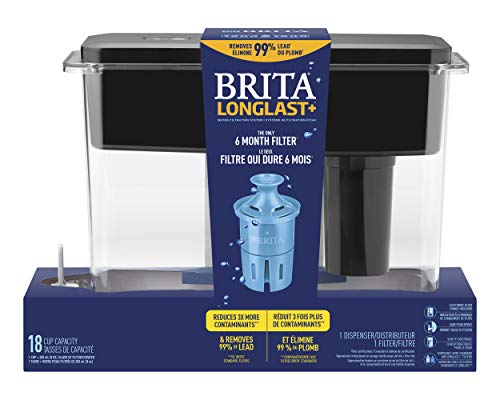 Brita UltraMax Water Filter Dispenser with 1 Replacement Filter