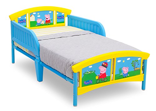 Delta Children Peppa Pig Plastic Toddler Bed