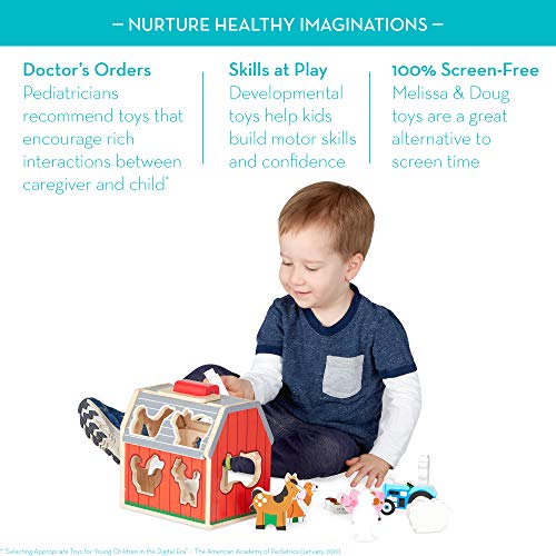 Melissa & Doug Take Along Sorting Barn