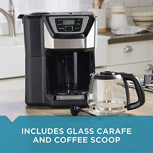 Black And Decker 12-cup Mill And Brew Coffeemaker