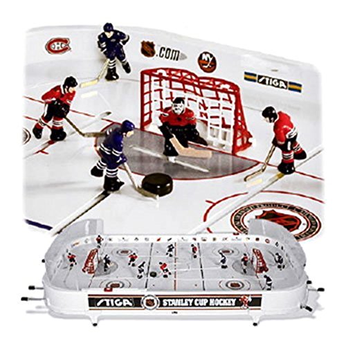 Stiga 37 in. NHL Stanley Cup Rod Hockey Table Top Game