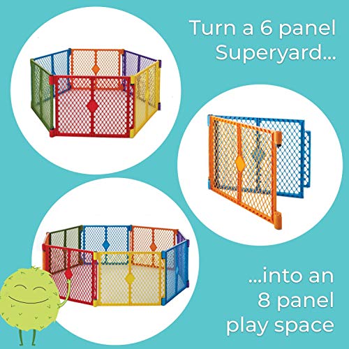 North States Plastic Colorplay Superyard Extension Kit