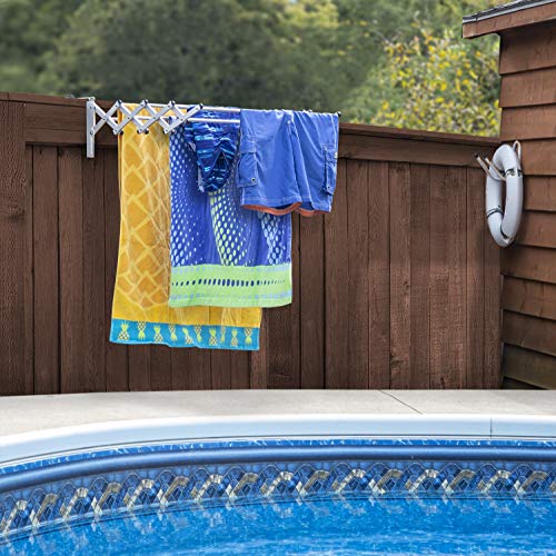 Greenway Indoor/Outdoor Stainless Steel Expandable Drying Rack