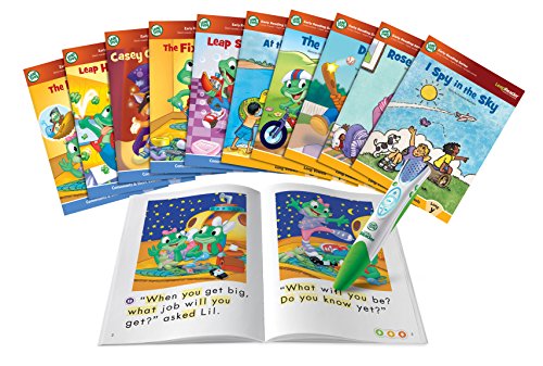 LeapFrog LeapReader System Learn to Read 10 Book Bundle (English Version)