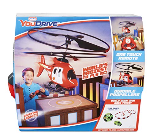 Little Tikes Youdrive Rescue Chopper Radio Control Helicopter with Lights