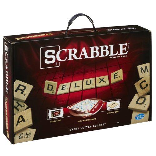Scrabble Deluxe Edition Game, English