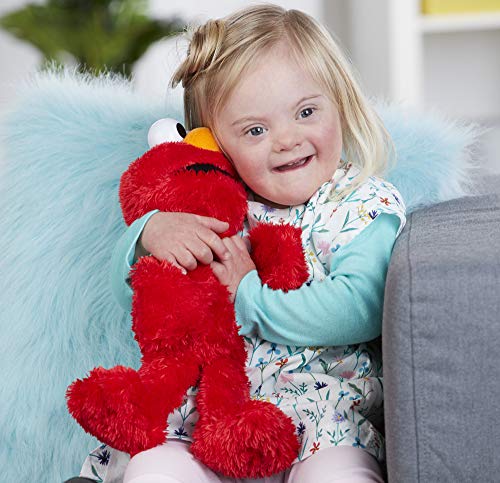 Sesame Street Love to Hug Elmo Talking, Singing, Hugging 14-inch Plush Toy for Toddlers, Kids 18 Months and Up