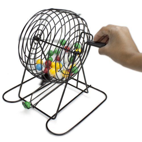 Royal Bingo Supplies Jumbo Bingo Game with 100 Bingo Cards, 500 Bingo Chips and 9'' Drum