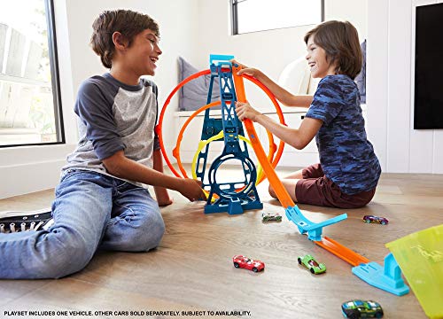 Hot Wheels Track Builder Unlimited Triple Loop Kit