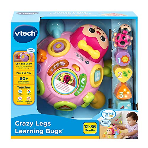VTech Crazy Legs Learning Bugs, Pink