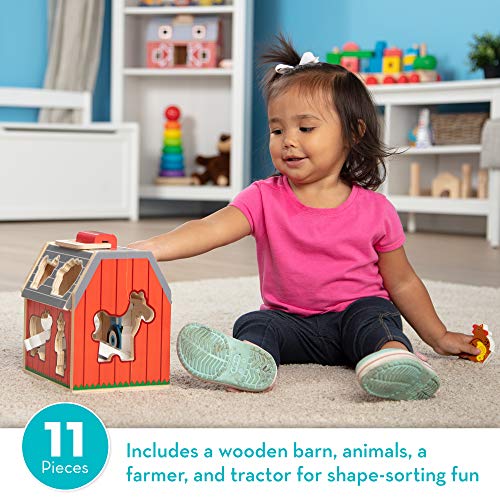 Melissa & Doug Take Along Sorting Barn