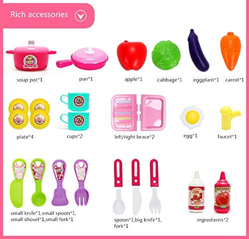 Toy Chef 2-in-1 Travel Suitcase Kitchen Set for Children