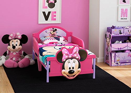 Delta Children 3D Plastic Toddler Bed