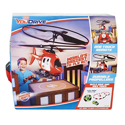 Little Tikes Youdrive Rescue Chopper Radio Control Helicopter with Lights