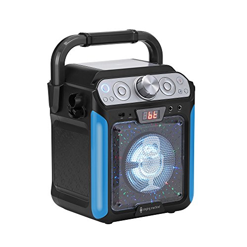 Singing Machine SML682BTBK Groove Cube CDG Karaoke System