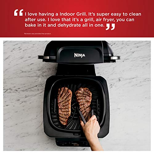 Ninja Foodi Indoor Grill with Integrated Smart Probe and Cyclonic Technology