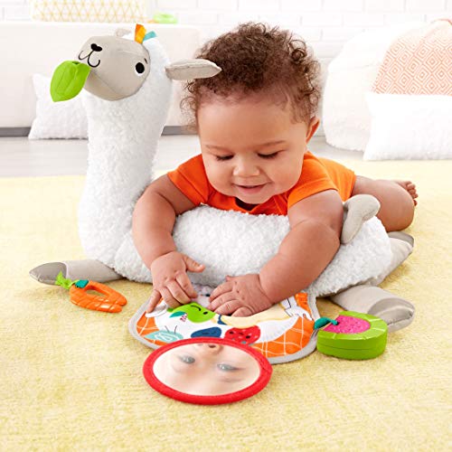 Fisher-Price Grow-With-Me Tummy Time Llama