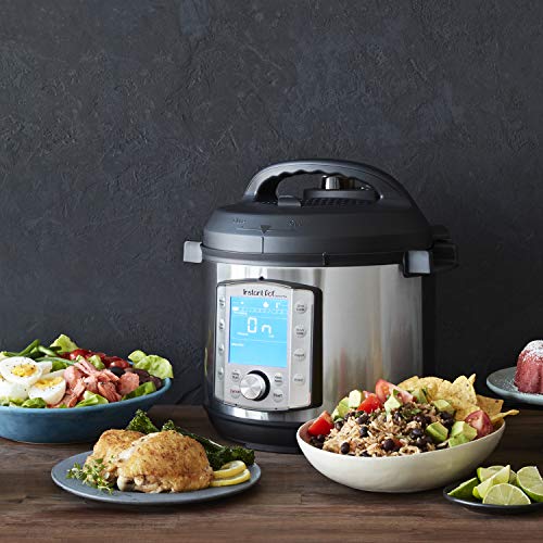 Instant Pot 6QT Duo Evo Plus Electric Pressure Cooker, 6-QT, Stainless Steel/Black
