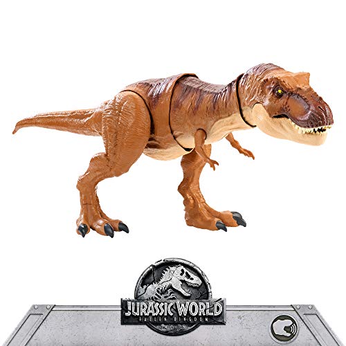 Jurassic World Thrash 'n Throw Tyrannosaurus Rex Figure