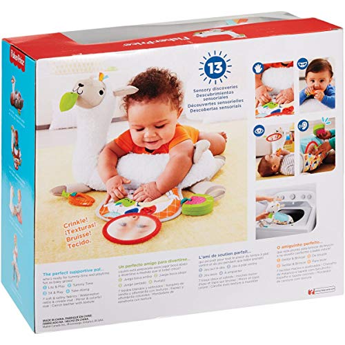 Fisher-Price Grow-With-Me Tummy Time Llama
