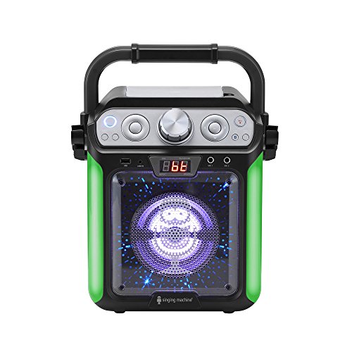 Singing Machine SML682BTBK Groove Cube CDG Karaoke System
