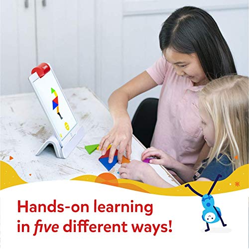 Osmo - Genius Starter Kit for iPad + Family Game Night - 7 Hands-On Learning Games for Spelling
