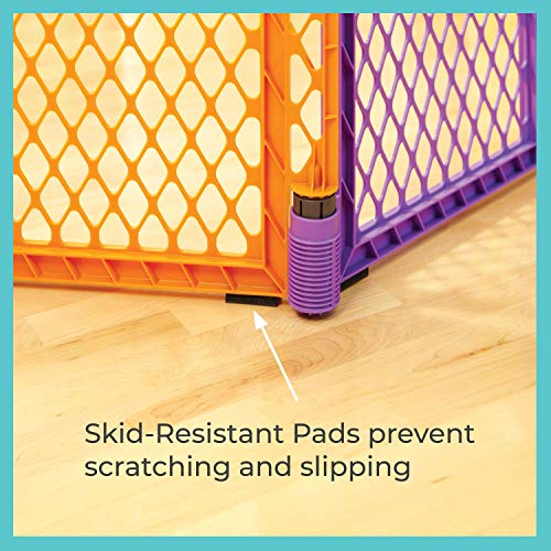 North States 6-Panel Plastic Superyard Colorplay Baby Playard
