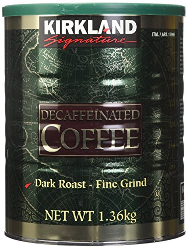 Kirkland Signature Decaffeinated Coffee, 1.36 Kg