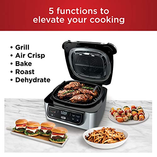 Ninja Foodi Indoor Grill with Integrated Smart Probe and Cyclonic Technology
