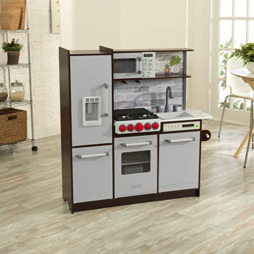 KidKraft 53426 Ultimate Elite Play Kitchen with Ez Kraft Assembly
