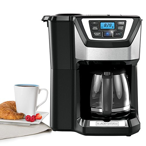 Black And Decker 12-cup Mill And Brew Coffeemaker