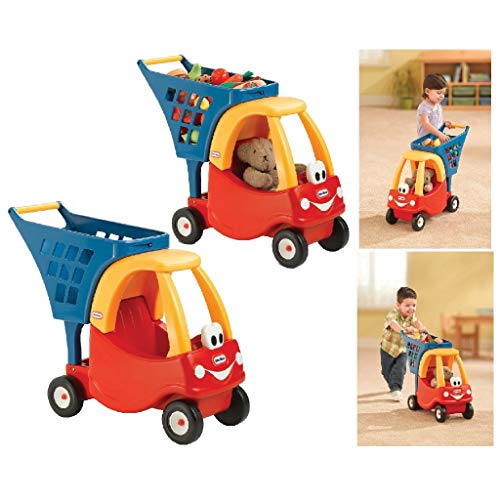 Little Tikes Cozy Shopping Cart Red/Yellow