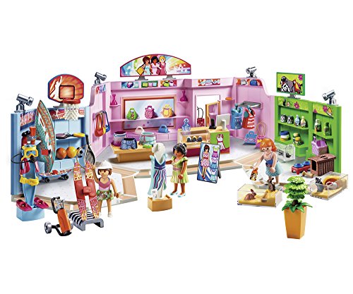 PLAYMOBIL Shopping Plaza Building Set
