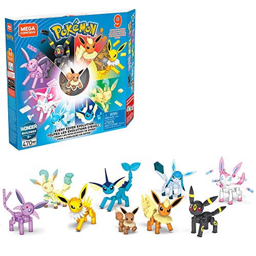 Mega Construx Pokemon Every Eevee Evolution!
