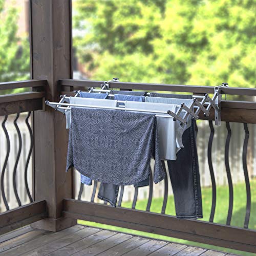 Greenway Indoor/Outdoor Stainless Steel Expandable Drying Rack