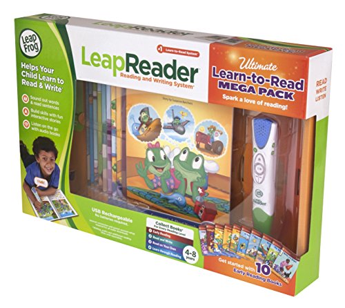 LeapFrog LeapReader System Learn to Read 10 Book Bundle (English Version)