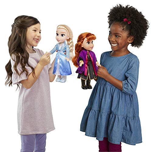Disney Frozen 2 Princess Anna and Elsa Singing Sisters Interactive Feature Dolls Set| Includes Both Dolls| Approximately 14 Inches Tall| Ages 3 Years & Up